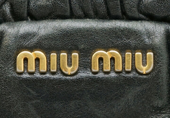 楽天市場】【バッグ】Miu Miu ミュウ ミュウ ハンドバッグ トート 