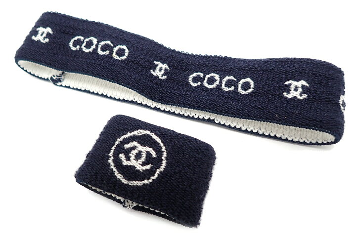 楽天市場】【未使用品】CHANEL シャネル ココマーク ヘアバンド  