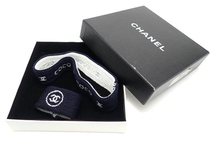 楽天市場】【未使用品】CHANEL シャネル ココマーク ヘアバンド  