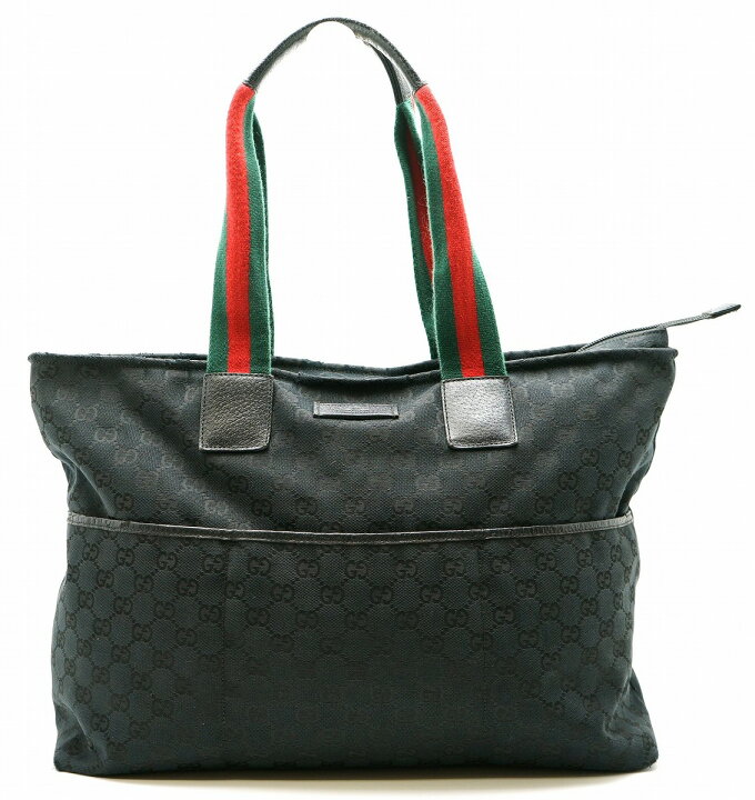 楽天市場】【バッグ】GUCCI グッチ GGキャンバス マザーズバッグ  
