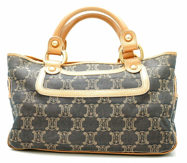 楽天市場】【バッグ】CELINE セリーヌ マカダム柄 ブギーバッグ  