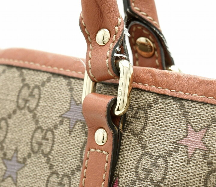 楽天市場】【バッグ】GUCCI グッチ GGスプリーム スター トートバッグ 