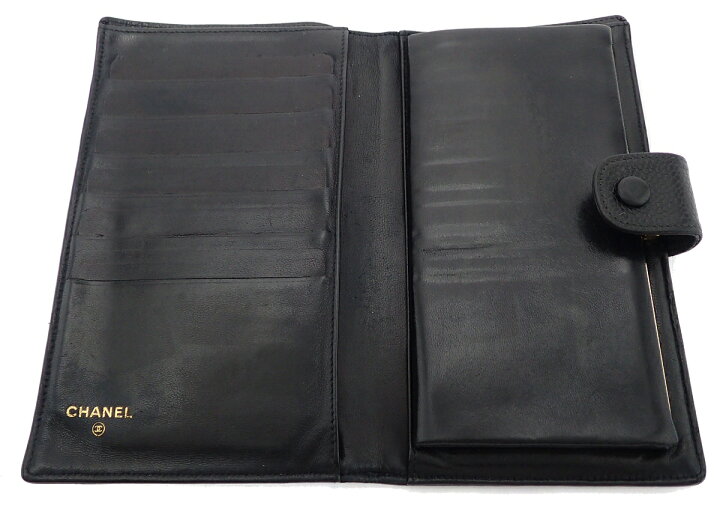 楽天市場】【財布】CHANEL シャネル キャビアスキン ココマーク がま口 