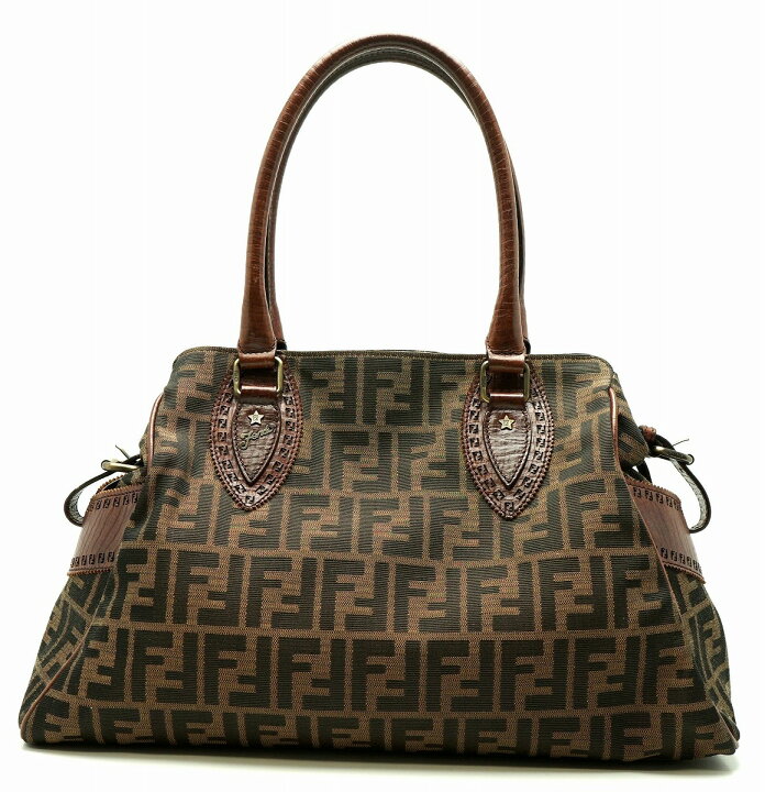 楽天市場】【バッグ】FENDI フェンディ エトニコ ズッカ柄 トート 
