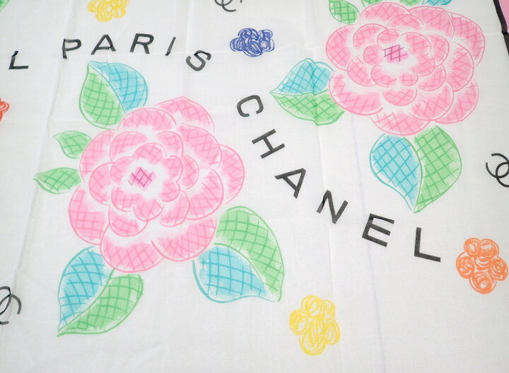 楽天市場】CHANEL シャネル ストール スカーフ コットン100% ココ  