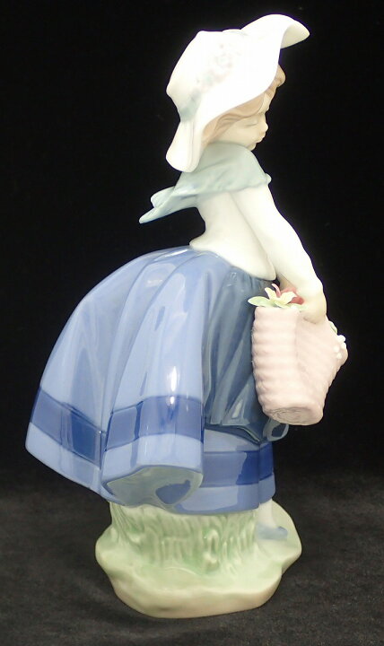 楽天市場】【未使用品】LLADRO リヤドロ 花と少女 綺麗な花ばかり 
