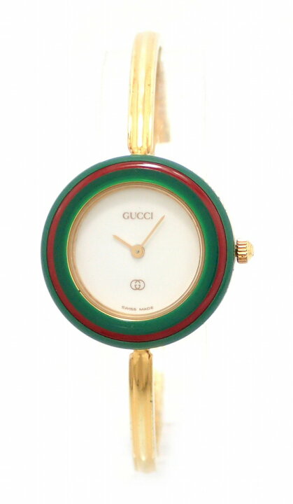 楽天市場】【ウォッチ】GUCCI グッチ チェンジベゼル ホワイト文字盤 