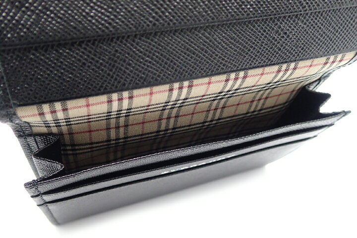 楽天市場】【未使用品】BURBERRY バーバリー ノバチェック レザー  