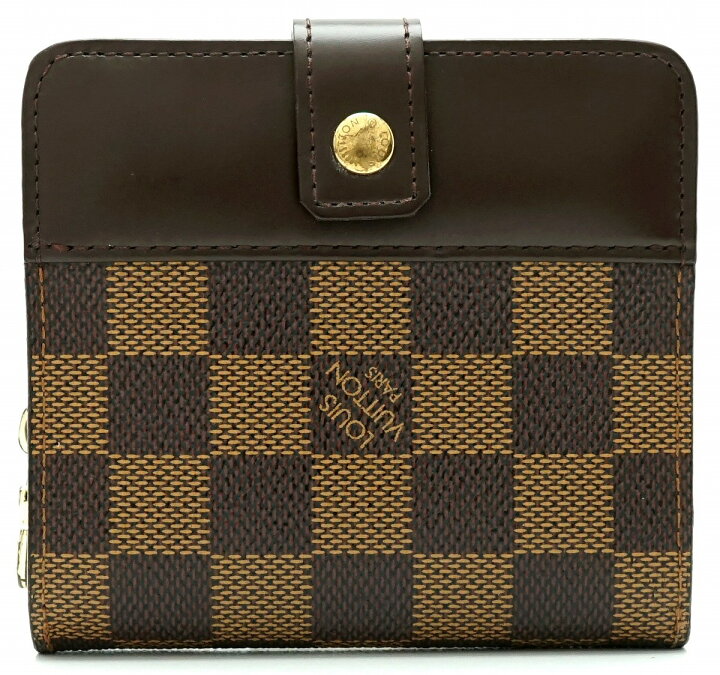 楽天市場】【財布】LOUIS VUITTON ルイ ヴィトン ダミエ コンパクト  