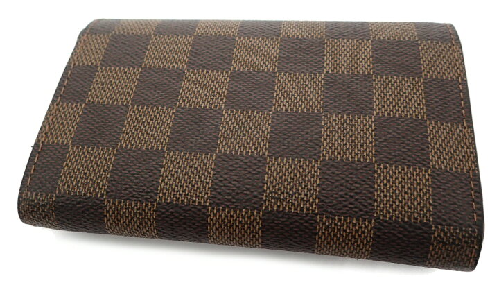 楽天市場】【財布】LOUIS VUITTON ルイ ヴィトン ダミエ ポルト モネ 