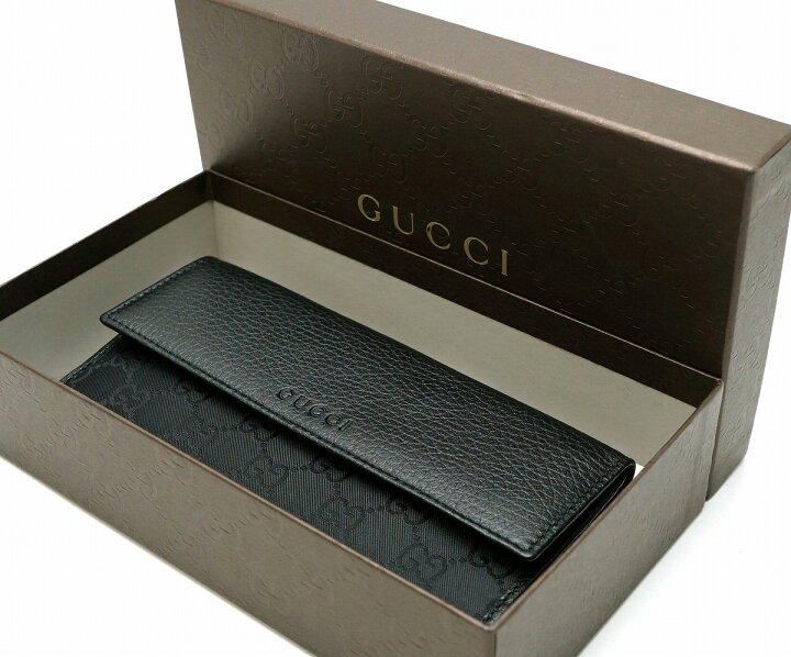 楽天市場】【未使用品】【財布】GUCCI グッチ GGナイロン レザー 2つ折 