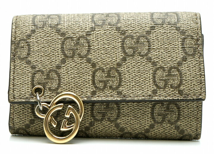 楽天市場】GUCCI グッチ GGスプリーム PVC レザー 6連キーケース GG 