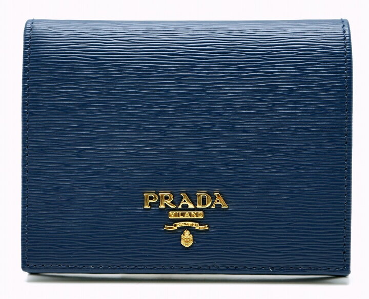 楽天市場】【新品未使用品】【財布】PRADA プラダ 2つ折 財布 VITELLO 