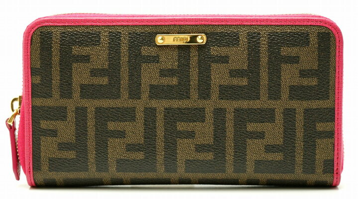 楽天市場】【財布】FENDI フェンディ ズッカ ズッカ柄 ラウンド  