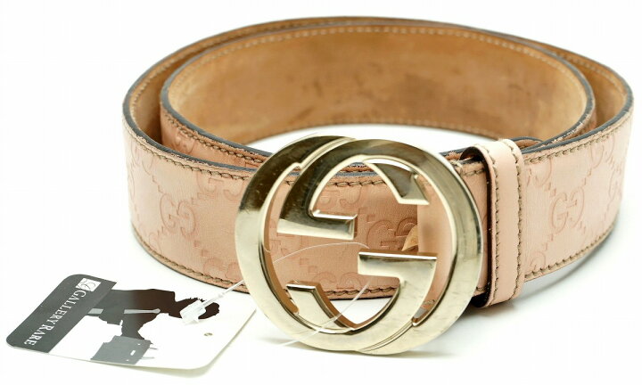 楽天市場】GUCCI グッチ グッチシマ インターロッキング Gバックル  