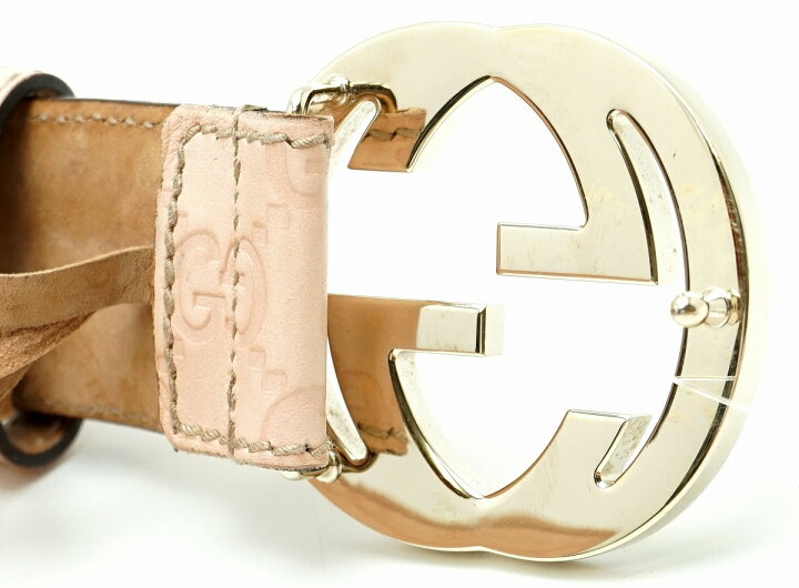 楽天市場】GUCCI グッチ グッチシマ インターロッキング Gバックル  