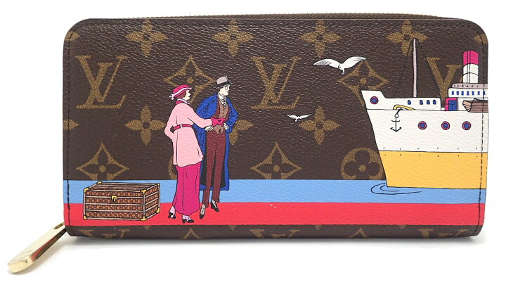 楽天市場】【財布】LOUIS VUITTON ルイ ヴィトン モノグラム ジッピー 