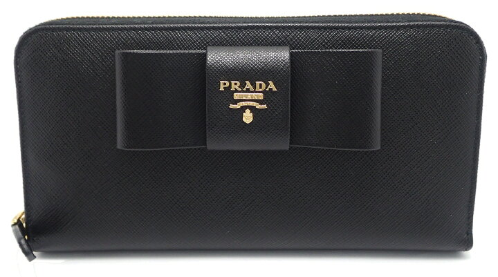 楽天市場】【新品未使用品】【財布】PRADA プラダ リボン モチーフ  