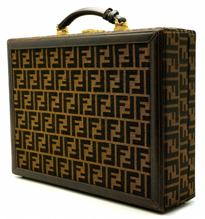 楽天市場】【バッグ】FENDI フェンディ ズッカ柄 ジュエリーケース 