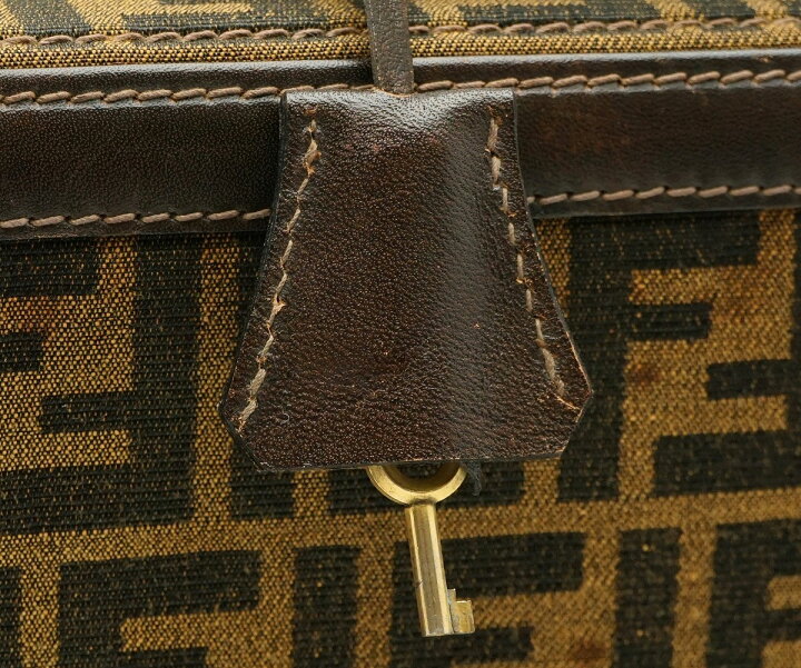楽天市場】【バッグ】FENDI フェンディ ズッカ柄 ジュエリーケース 