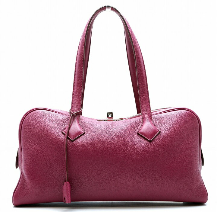 極美品！HERMES エルメス ヴィクトリアエラン 愛し 38 トスカ ハンドバッグ