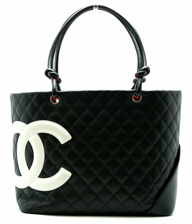 楽天市場】【バッグ】CHANEL シャネル カンボンライン ラージトート 