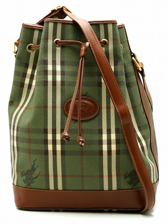 楽天市場】【バッグ】BURBERRY バーバリー ショルダーバッグ 巾着 