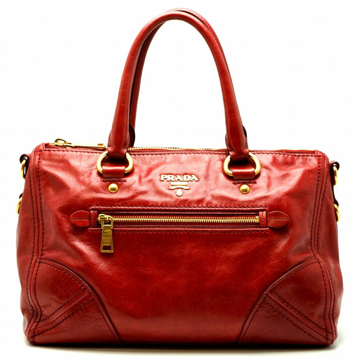 楽天市場】【バッグ】PRADA プラダ トートバッグ ハンドバッグ レザー  