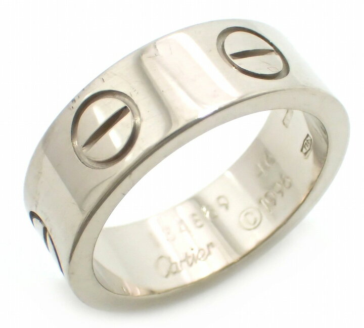 楽天市場】【ジュエリー】Cartier カルティエ ラブリング K18WG 750WG  