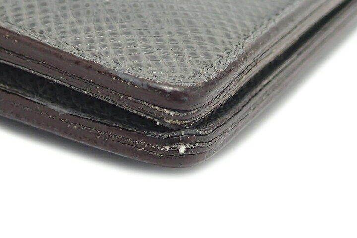 LOUIS VUITTON wallet M32642 Portefeiulle compact Taiga gray gray mens –