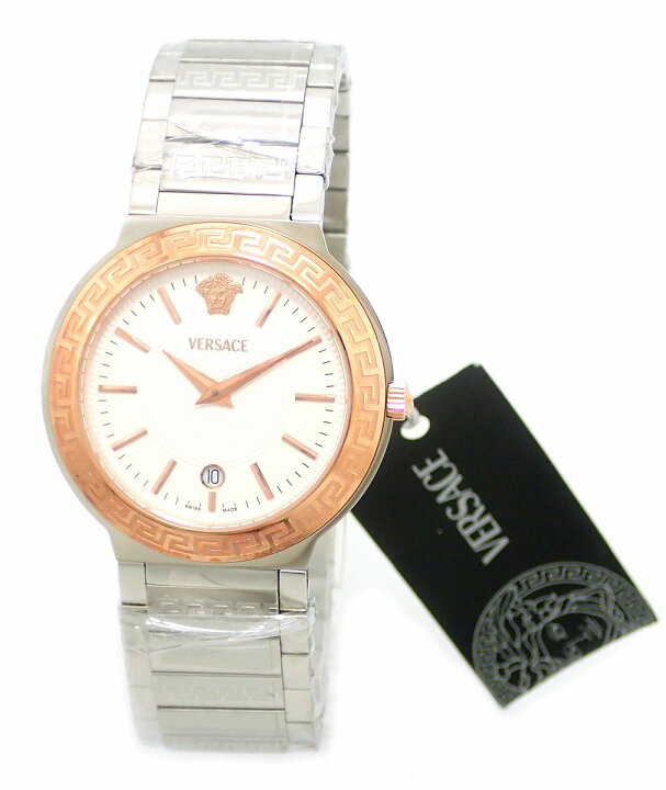 美品 ヴェルサーチ VERSACE GMT メデューサ 腕時計 箱 F991 楽天市場  