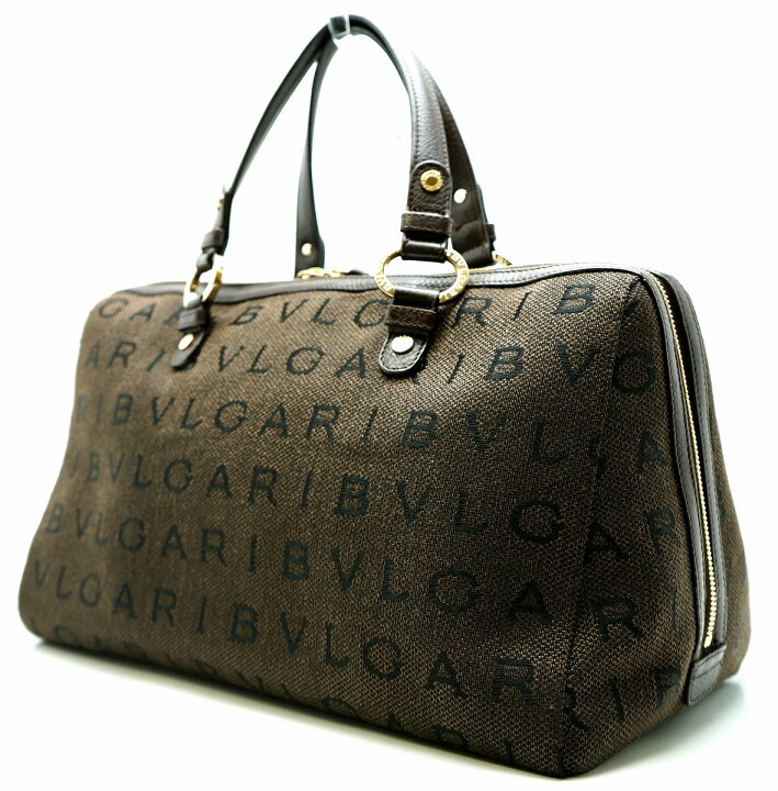 楽天市場】【バッグ】BVLGARI ブルガリ ロゴマニア ボストンバッグ  