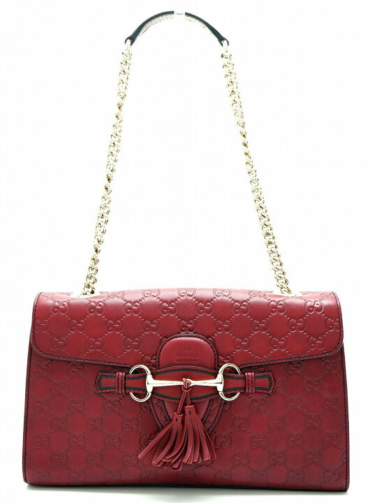 楽天市場】【バッグ】GUCCI グッチ グッチシマ エミリー チェーン  