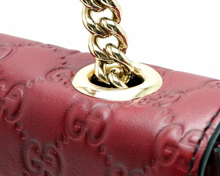 楽天市場】【バッグ】GUCCI グッチ グッチシマ エミリー チェーン  