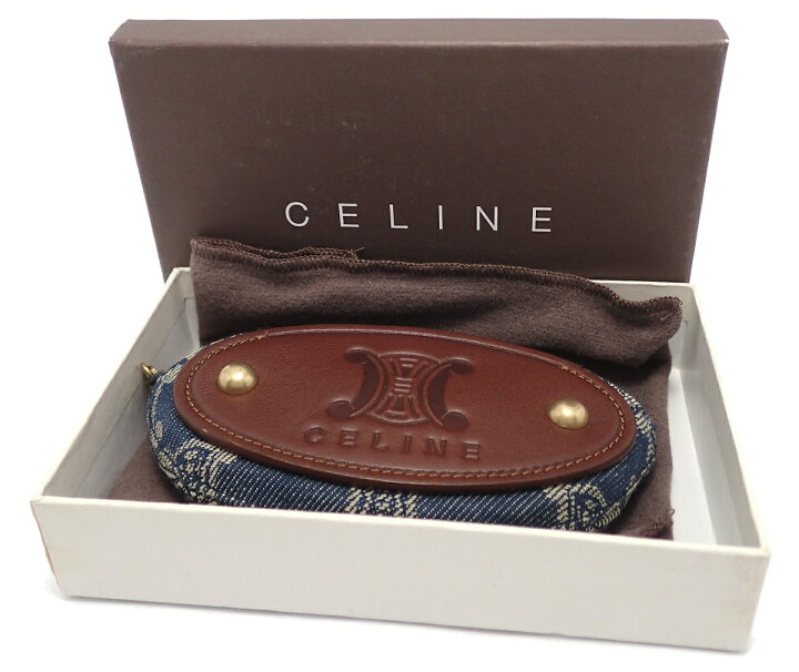 楽天市場】【未使用品】【財布】CELINE セリーヌ マカダム キーリング  