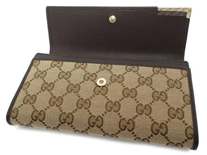 楽天市場】【新品未使用品】【財布】GUCCI グッチ GGキャンバス 2つ折 