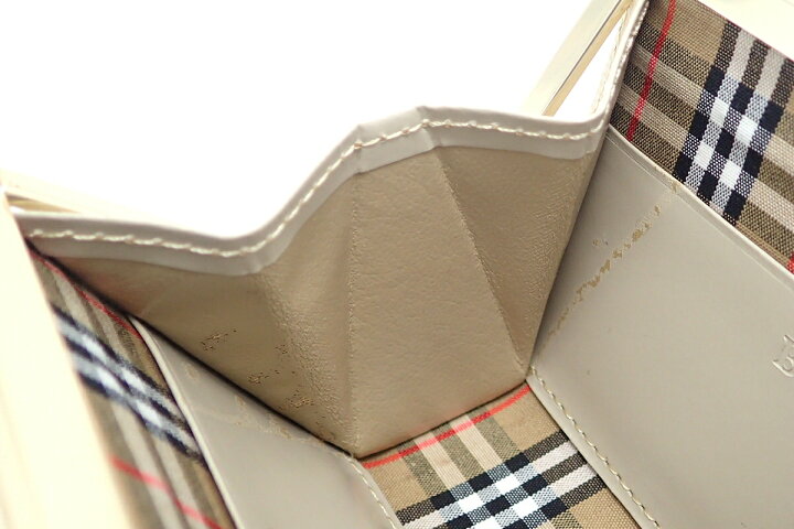 楽天市場】【未使用品】【財布】BURBERRY バーバリー がま口 コイン 