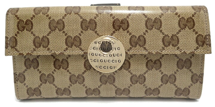 楽天市場】【未使用品】【財布】GUCCI グッチ GGクリスタル Wホック 