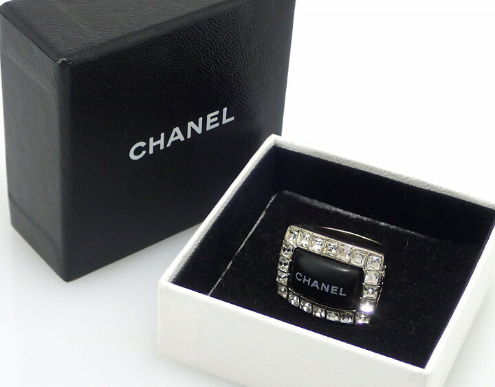 楽天市場】【未使用品】【ジュエリー】CHANEL シャネル ロゴ リング 