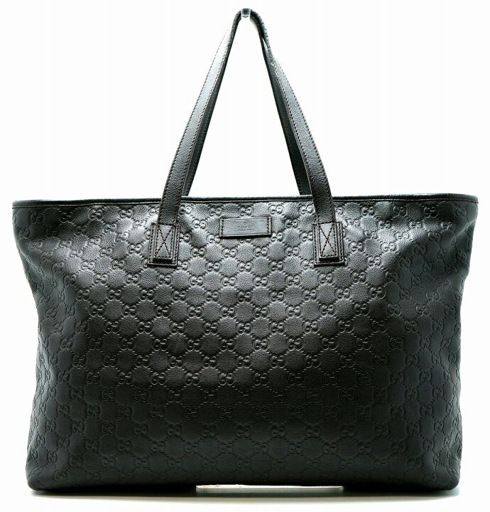 真贋 クリーニング GUCCI グッチ トートバッグ シルバー GGマーク  