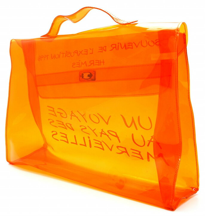 楽天市場】【バッグ】HERMES エルメス ビニール ケリー ハンドバッグ  