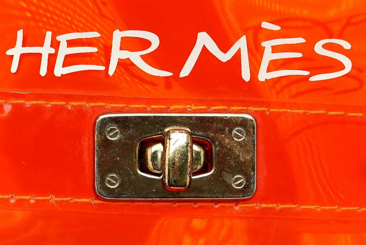 楽天市場】【バッグ】HERMES エルメス ビニール ケリー ハンドバッグ 