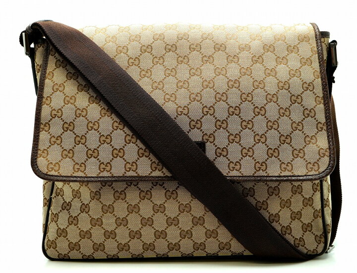 楽天市場】【バッグ】GUCCI グッチ GGキャンバス ショルダーバッグ  