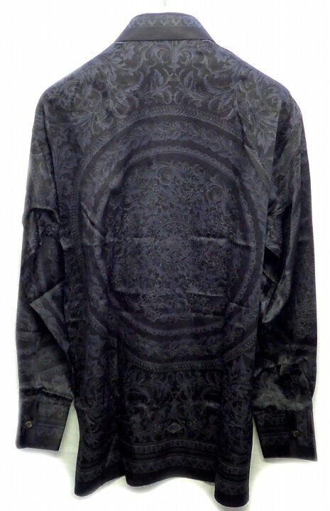 楽天市場】【アパレル】VERSACE ヴェルサーチ シャツ メンズ シルク100 