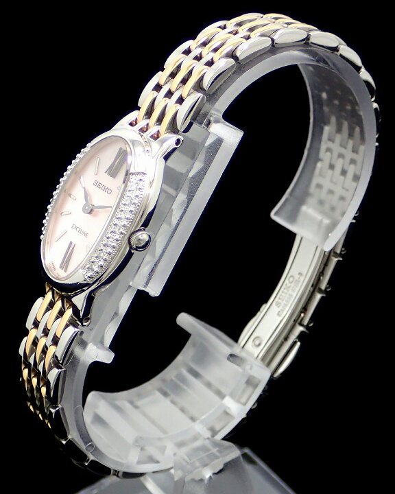 楽天市場】【ウォッチ】SEIKO セイコー エクセリーヌ ダイヤベゼル  