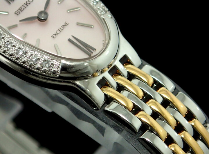楽天市場】【ウォッチ】SEIKO セイコー エクセリーヌ ダイヤベゼル  