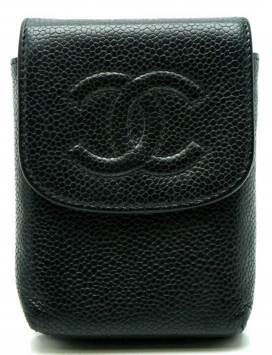 楽天市場】CHANEL シャネル キャビアスキン ココマーク シガレット 