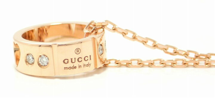 楽天市場】【ジュエリー】【新品仕上げ済】GUCCI グッチ アイコン  