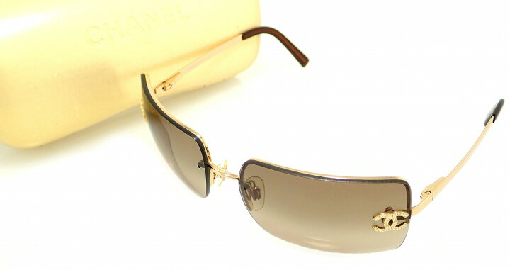 楽天市場】CHANEL シャネル サングラス ココマーク ラインストーン  