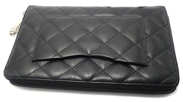 楽天市場】【財布】CHANEL シャネル カンボンライン ラウンド 